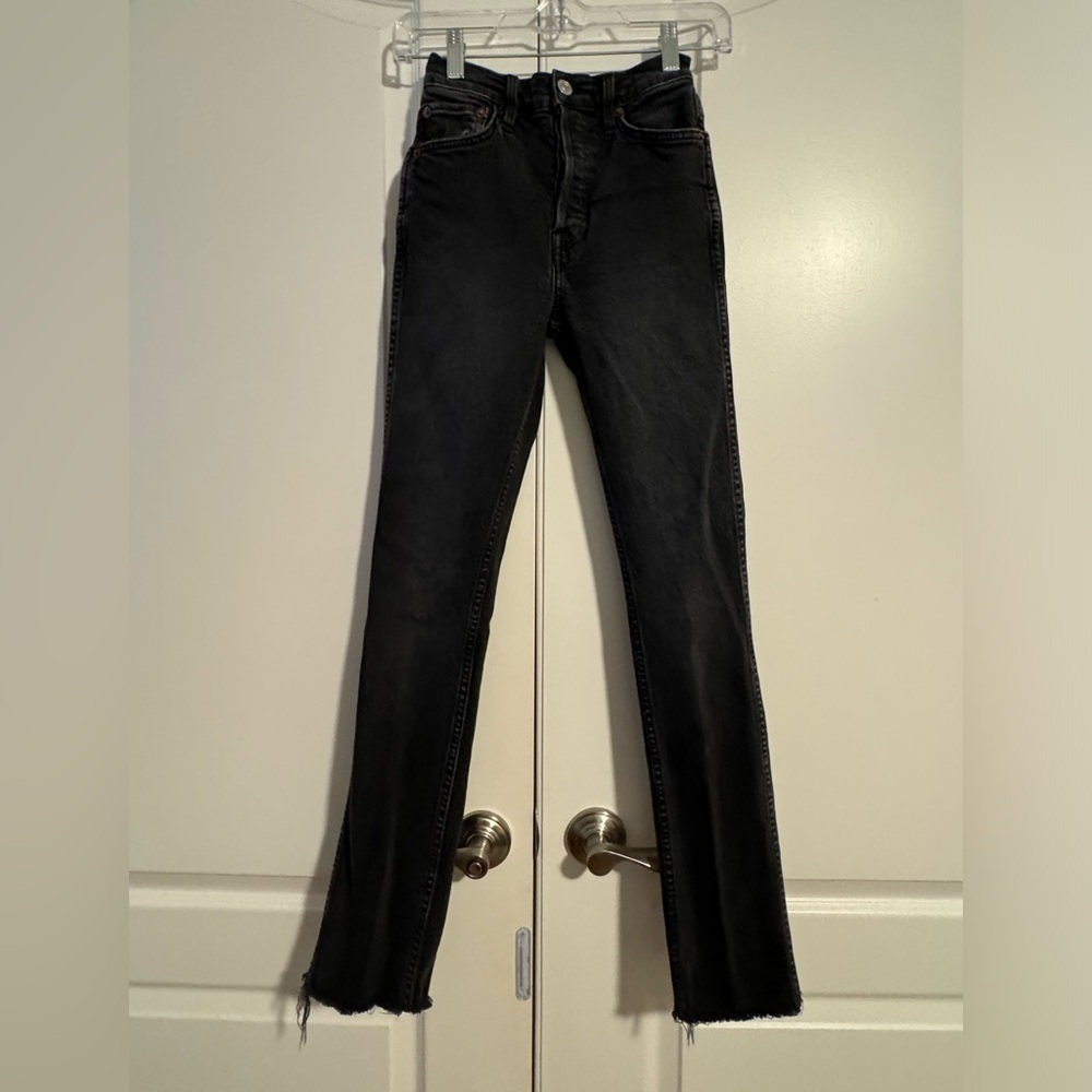 Re/Done Women’s Black Denim Jeans